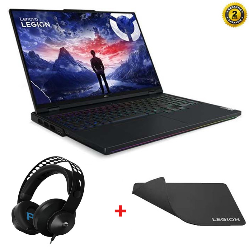 Pc Portable Lenovo Légion Pro 5 16IRX9 i9 14Gén 32Go 1To SSD Windows 11 en Tunisie