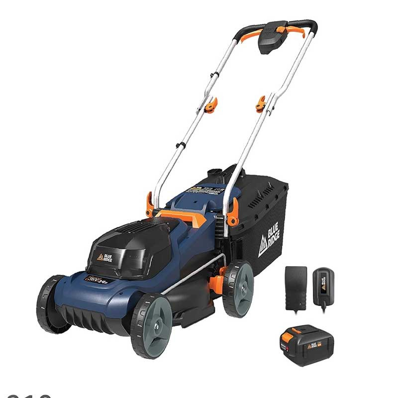 Tondeuse à gazon sans fil Blue Ridge BR8761 Bleu en Tunisie