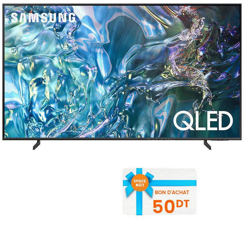 TV Led Samsung Q50DAU 50" 4K QLED Smart Noir en Tunisie