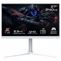 Ecran Gaming Gameon Arctic Pro Series GOA27QHD240IPS 27'' QHD 240Hz Fast IPS Blanc en Tunisie