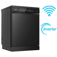 Lave Vaisselle Hisense Smart Inverter HS673C90BM 13 Couverts Noir en Tunisie