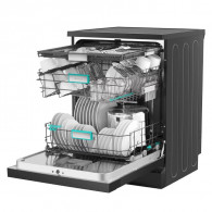 Lave Vaisselle Hisense Smart Inverter HS673C90BM 13 Couverts Noir en Tunisie