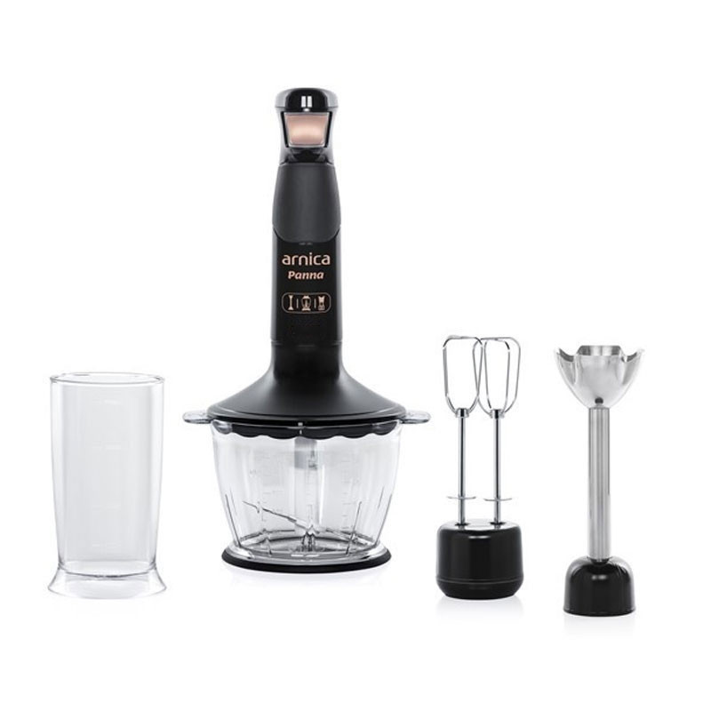 Mixeur Plongeant 3En1 Arnica GH-21560 600W Noir en Tunisie