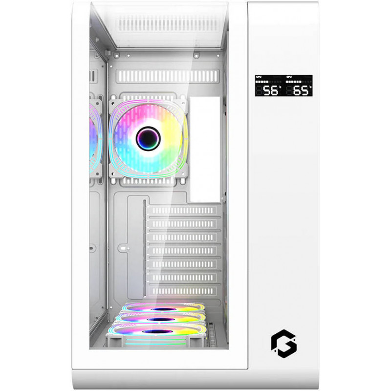 Boîtier gaming Gameon Go Infinity Elite Mini Tour ARGB Blanc en Tunisie