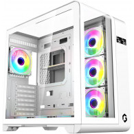 Boîtier gaming Gameon Go Infinity Elite Moyen tour ARGB Blanc en Tunisie