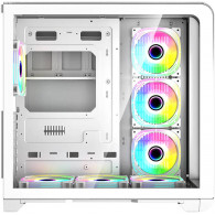 Boîtier gaming Gameon Go Infinity Elite Moyen tour ARGB Blanc en Tunisie