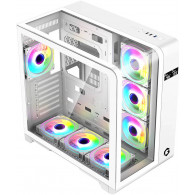 Boîtier Gaming Gameon Go Infinity Elite Mini Tour ARGB Blanc