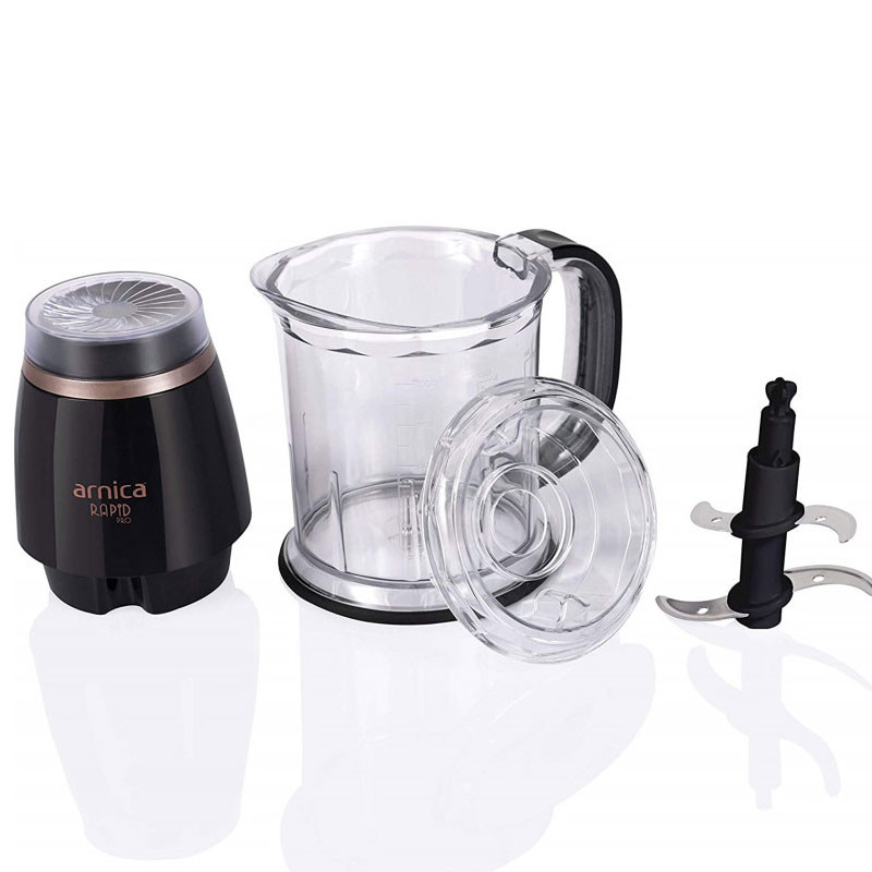 Mini Hachoir Arnica Rapid Pro GH21133 500W 1.2L Noir en Tunisie