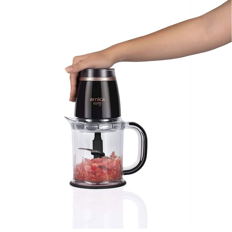 Mini Hachoir Arnica Rapid Pro GH21133 500W 1.2L Noir en Tunisie