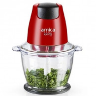 Mini Hachoir Arnica Rapid Pro GH21132 500W 1.3L Rouge en Tunisie