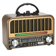 Haut Parleur & Radio FM NS-6677BT 5W Bois