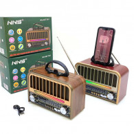 Haut Parleur & Radio FM NS-6677BT 5W Bois En Tunisie
