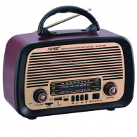 Haut Parleur & Radio FM NS-8128BT 5W Bois