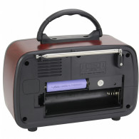 Haut Parleur & Radio FM NS-8128BT 5W Bois