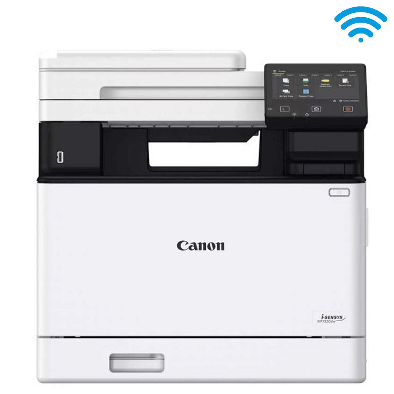 Imprimante Laser Canon i-SENSYS MF752Cdw Couleur Multifonction A4 Wi-Fi en Tunisie