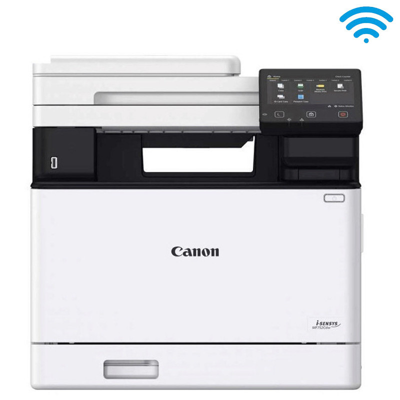 Imprimante Laser Canon i-SENSYS MF754CDW Couleur Multifonction A4 Wi-Fi