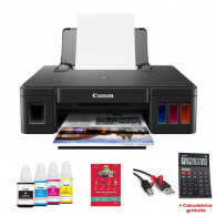 Imprimante Canon Jet D'encre Multifonction 3En1 G2410 Couleur Noir