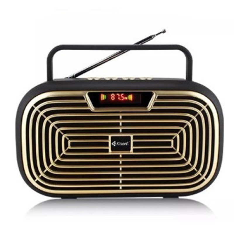 Haut Parleur & Radio FM KS-1990 8W Bois En Tunisie