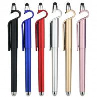 Stylet 3EN1 Stylo & Support  Smartphone Gris En Tunisie