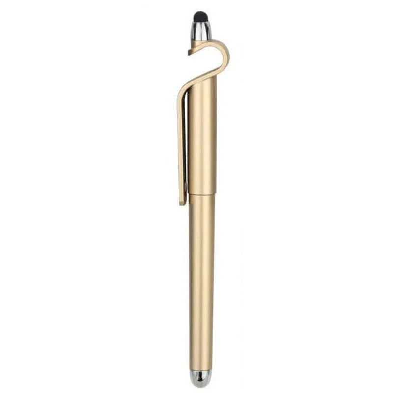 Stylet 3EN1 Stylo & Support  Smartphone Gold En Tunisie