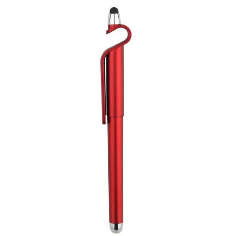 Stylet 3EN1 Stylo & Support  Smartphone Rouge En Tunisie