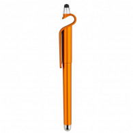 Stylet 3EN1 Stylo & Support  Smartphone Orange En Tunisie