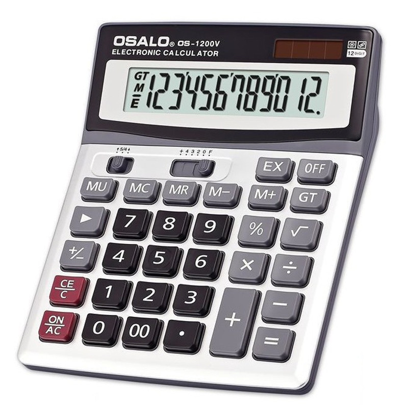 Calculatrice Osalo G-1200SE Noir En Tunisie