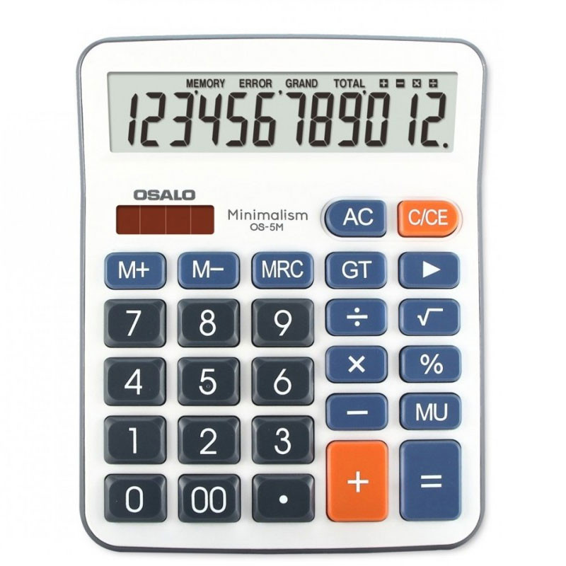 Calculatrice Osalo OS-5M Gris en Tunisie