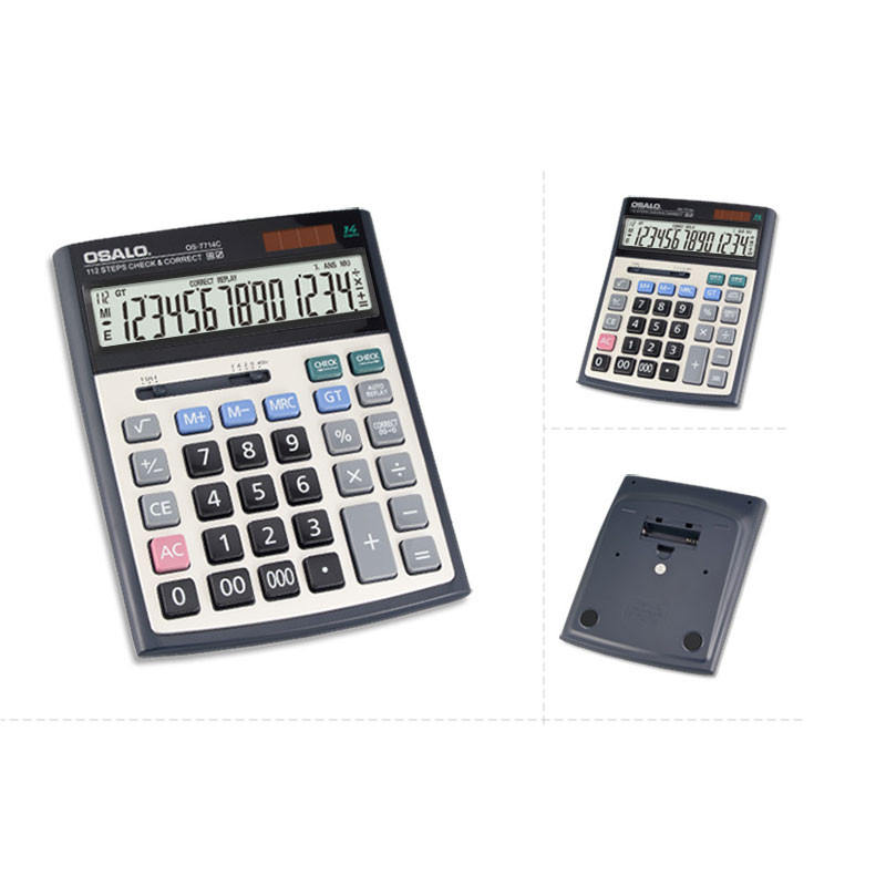 Calculatrice Osalo OS-7714C Silver en Tunisie