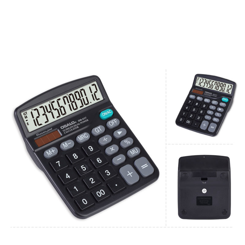 Calculatrice Osalo OS-837 Noir en Tunisie