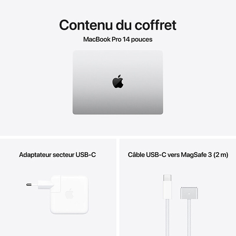 Apple MacBook Air M4 14" 24Go 1To SSD Silver en Tunisie