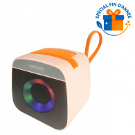 Haut Parleur Bluetooth Likenuo LX-11 RGB Rose en Tunisie