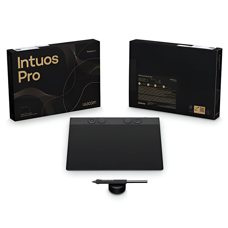 Tablette Graphique Wacom Intuos Pro Medium Noir En Tunisie