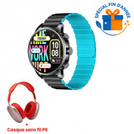 Montre Connectée Kieslect Smart Calling Watch Kr2 Noir en Tunisie