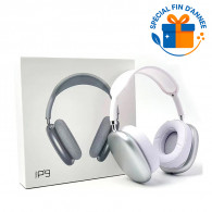 Casque Sans Fil P9 Bluetooth Avec Emplacement Carte Mémoire Gris