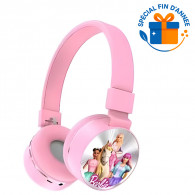 Casque Sans Fil Kids Barbie Rose en Tunisie