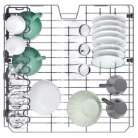 Lave Vaisselle Candy Smart Inverter CF6D4F0X 16 Couverts Inox en Tunisie