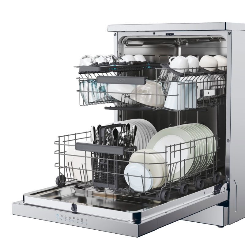 Lave Vaisselle Candy Smart Inverter CF6D4F0X 16 Couverts Inox en Tunisie