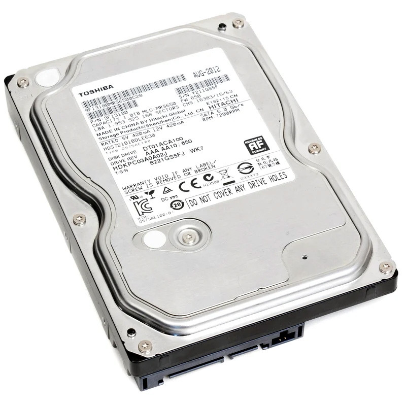 Disque Dur Interne Toshiba DT01ACA100 1To 3.5" En Tunisie