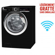 Lave linge Frontale Hoover 9 Kg Noir (H3WS-495TACBE-80)