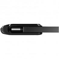 Clé USB SanDisk Double Connectique 128 Go Type-C & Type-A Noir En Tunisie