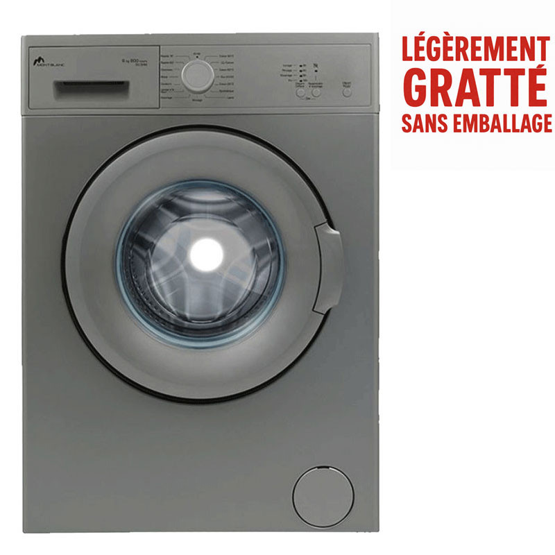 Machine à Laver Mont Blanc 6 KG Silver (SU844) en Tunisie