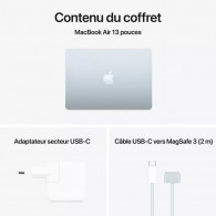 Apple MacBook Air M4 13" 16Go 256Go SSD Bleu Ciel En Tunisie