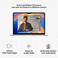Apple MacBook Air M4 13" 16Go 512Go SSD Silver en Tunisie