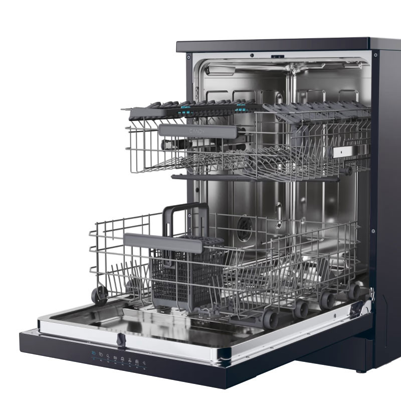 Lave Vaisselle Candy CF5C6F0B Smart Inverter 15 Couverts Noir en Tunisie