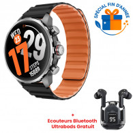 Montre Connectée Kieslect KR3 46.7mm Noir