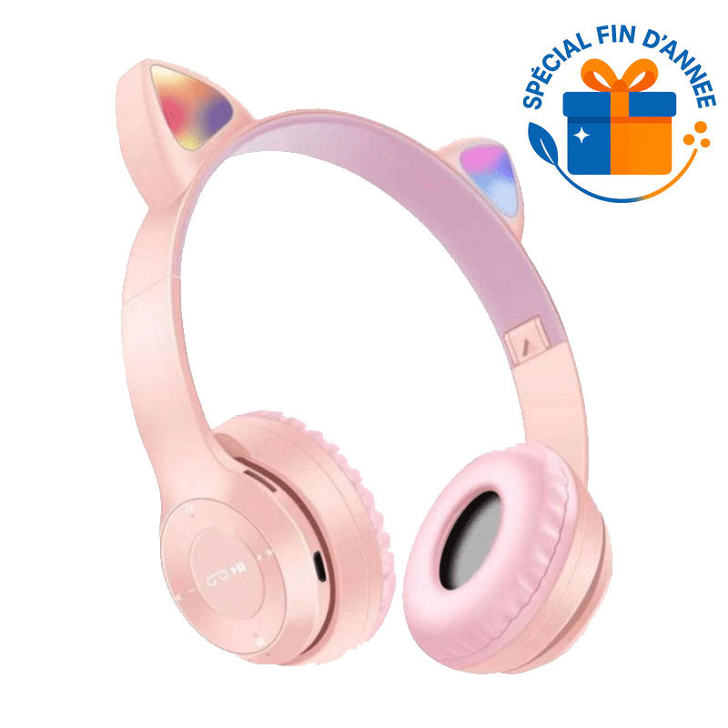 Micro Casque Bluetooth P47M Rose en Tunisie