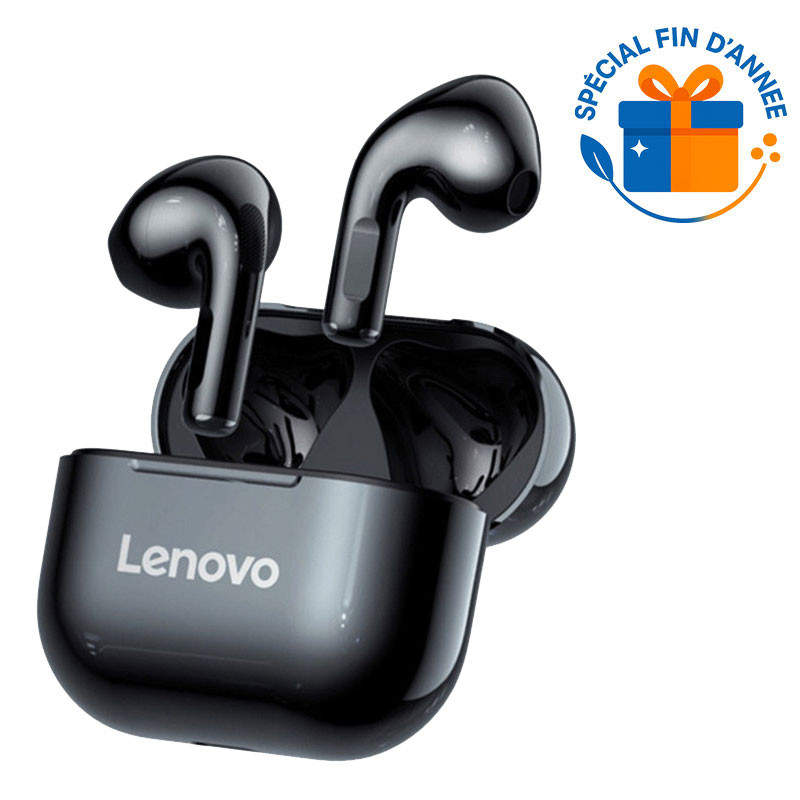 Écouteur Sans Fil Lenovo LP40 - Noir
