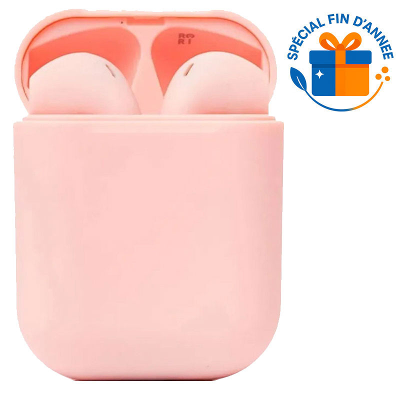 Kit Bluetooth InPods 12 Simple Rose Prix Tunisie
