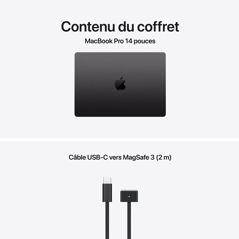 Apple MacBook Pro M5 14" 16Go 1To SSD Noir sidéral en Tunisie